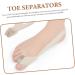 FOMIYES Toe Spacer Set - Toe Separator & Straightener for Hammer Toe, Plantar Fasciitis, and Bunion Relief - 2pcs - 25.3x2.3cm - Buy Online on GoSupps.com