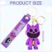 Opakawpop Smiling Critters Plush Keychain Cute Cartoon Doll with Mini Keychain 7CM Stuffed Animal Keychain for Kids Game Fans Lovers Bag Key Decorations Cat-nap - Buy Online on GoSupps.com