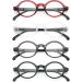 Kokobin 4 Pack Anti-Blue Light Reading Glasses for Men & Women - 1.5 Diopters with Spring Hinges - Buy Online on GoSupps.com