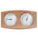 Flexman 2 in 1 sauna thermometer double digit sheet sauna thermometer hygrometer made of wood temperature moisture monitor for the sauna decoration