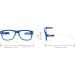 Buy CHARRO AV2023-EL Alabama Blue Reading Glasses | Stylish & International Shipping Available - Buy Online on GoSupps.com