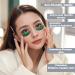 Silicone Eye Patches - Reusable Under Eye Gel Pads for Wrinkles Puffiness & Dark Circles | Forever Eye Mask (Green - 1 Pair) | Great Skincare Routine - Buy Online on GoSupps.com