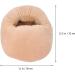 Buy Holibanna USB Foot Warmers - Fluffy Heated Slippers for Winter | Electric Heating Cushions in Camel Color - Perfect for Office Comfort - Buy Online on GoSupps.com