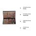Jascherry 120 Colors Eyeshadow Palette Matte & Shimmer Nude Tones | Sleek Powder Makeup | Rich Color Cosmetics - Buy Online on GoSupps.com