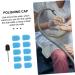 1 Set Nail Color Sand Cap Nail Drill Bit Cap Manicure Tools Callus Remover Caps Sanding Caps Electrical Tools Manicure Polishing Cap Polisher Exfoliating Inner Ring Plastic 2x1.5cm Blue - Buy Online on GoSupps.com