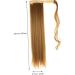 Beatifufu Curly Wig Ponytail Tails Hair Extensions Long Hair Extension Brown Wavy Hairpiece Hair Barrettes for Women Ponytail Hairpiece Hair Miss High Temperature Wire Real Hair Extend 60X12cm Picture 4 - Buy Online on GoSupps.com