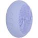 Electric Facial Cleanser Waterproof 5 Times Heating Energy Skin-friendly Facial Cleansing Brush USB Charging for All Skin Types for Deep Cleansing (Purple) - Buy Online on GoSupps.com