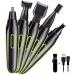 5 in 1 Ear Nose Hair Trimmer for Men Women Electric Facial Hair Trimmer with - Stainless Steel Blades Professional Waterproof for Nose Ear Eyebrow