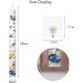 ZoomSky Ocean Baby Growth Chart - Removable Roll Up Height Measurement Ruler for Children's Room Nursery - Height Record Wall Decor - Buy Online on GoSupps.com