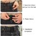 2-Pack Tactical Carabiner Keychain - Durable Key Rings with Belt Clip for Car Keys Bottles Camping & Hiking - Buy Online on GoSupps.com
