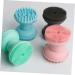 DOITOOL 1pc Three-in-one Bath Brush Filler Pink Baby Deep Cleaning Silica Gel 8.6x7cm Pink - Buy Online on GoSupps.com