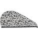 Wild Animal Leopard Print Microfiber Hair Towel - Super Absorbent & Quick Dry Coral Velvet Wrap for Women with Long Curly & Thick Hair - Buy Online on GoSupps.com