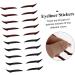 SOESFOUFU 20 Pairs Eyeshadow Stickers Eyeliner Stickers Eye Line Strips Eye Skin Sticker Eyelid Strips Reusable Eyeshadow Tapes Eye Makeup Tools Women Eyeliner Sticker Eyeliner Decal - Buy Online on GoSupps.com
