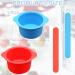 2 Pieces Silicone Wax Heating Set with Wax Sticks - Non-Stick Melting Inserts & Bowls for Wax Warmers | Reusable High-Quality Wax Melting Tools - Buy Online on GoSupps.com