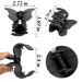YACHIO Butterfly Hair Clips Set - 4 Pcs Cute Matte Hair Claw Clips for Women and Girls - Ideal for Thick Hair - Black, Grey, Khaki, Orange - Buy Online on GoSupps.com