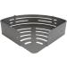 Verdant Touch Triangle Wall Shelves Large Capacity Aluminum Corner Wall Shelves Punch-Free Grey - Buy Online on GoSupps.com