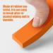 Rust Artifact Rust Cleaner Eraser Rust Removal Eraser - Rubber Knives Rust Remover Stainless Steel Knives Rust Decontamination Artifact Dirt and Stains Remover Kitchen Tool Orange Color - Buy Online on GoSupps.com