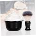 Premium Hair Shaving Brush Set - Razor Soap Cup & Beard Growth Tools for Perfect Shave | Ideal Gift for Grooming Enthusiasts - Buy Online on GoSupps.com
