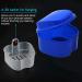Buy Wresetly Dark Blue Prostheses Suitcase Travel Storage Box for False Teeth with Cup & Sieve Perfect for International Shipping - Buy Online on GoSupps.com
