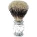 Buy Lefeda Men's Shaving Brush Set - Pure Roof Hair Natural Stone Handles Silver Stand - Premium Shaving Accessories for a Smooth Grooming Experience - Buy Online on GoSupps.com