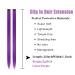 12PCS Colored Purple Hair Extensions - 22 Inch Clip-in Rainbow Hair Extensions for Kids and Women - Blue Hair Extensions - Ideal Gift for Her - Buy Online on GoSupps.com