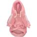 Izefia Dog Hoodie | Warm Fleece Sweater for Small Dogs & Cats | Winter Sweatshirt in Pink XS - Buy Online on GoSupps.com