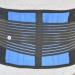 XXXL/XXXX-Large Blue Wgust Durable Waist Support Belt for Lumbar Pain Relief - Adjustable Back Brace for Men - Buy Online on GoSupps.com