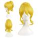 MapofBeauty 22 Inch Yellow Short Hair + Ponytail Cosplay Wig - Perfect for Costume Parties & Themed Events - Buy Online on GoSupps.com