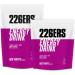226ERS ENERGY DRINK 500 GRAMS GlutenFree Energy Drink Vegan Sugar Free With Amylopectin LCarnitine Taurine Vitamins and Mineral Salts Red Fruit Flavor - Buy Online on GoSupps.com