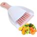 Broom and Dustpan Set | Cleaning Brush Dustpan Combo Set Desktop Handheld Cleaning Small Dustpan for Kitchen Home Study Room Bathroom - Buy Online on GoSupps.com