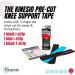 Kinesio Tape - Pre-Cut Knee Support - Optimized Athletic Tape Strips - 3 Single-Use Knee Strips - Buy Online on GoSupps.com