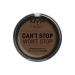 NYX Professional Makeup Can't Stop Won't Stop Full Coverage Powder Foundation Matte Finish Shine Control Long Lasting Vegan Formula Shade: Deep Cool 22 Deep Cool