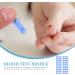 Sterile Safety Lancet Blood Lancets 200pcs - Disposable Twist Top 23G Pen Style Needle - For Diabetic Glucose Testing - Painless - Buy Online on GoSupps.com