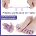MINAYANLEO 3 Pairs Soft Gel Toe Separators Toe Spacers Toe Stretchers Separators for Overlapping Toes Correct Bunions Hammer Toe Foot Pain Relief - Buy Online on GoSupps.com