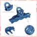 XINRUI 12 Pcs Large Claw Clips Variety Pack for Women - 4.4 Inch Hair Clips Banana Clips Matte Jaw Clip 90's French Design Barrettes Accessories for Women Girls - Buy Online on GoSupps.com