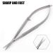 Cuticle Scissors Nail Scissors Curved Cuticle Scissors Professional Cuticle Scissors Extra Fine Curved Professional Precise Pointed Tip Grooming Kit for Eyebrow Eyelash Trim Nail and Dry Skin - Buy Online on GoSupps.com