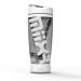 PROMiXX Original Shaker Bottle - Battery-powered for Smooth Protein Shakes - BPA Free, 20oz Cup White/Gray