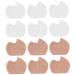 6 Pairs Forefoot Pad Gel Shoe Inserts Foot Pads Ball of Foot Pain Dancers Pads for Feet Womens High Heel Shoes Girls Heels Too Big High Heels Miss Wool Felt Corn Stickers