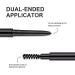2 Packs Ultra Slim Eyebrow Pencil Micro Brow Definer Pencil with eyebrow razor Waterproof Long-lasting Precise Fine Tip Applicator for Perfect Brows Black - Buy Online on GoSupps.com