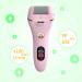 Electric Foot File Callus Remover | IPX7 Waterproof Portable Electronic Foot Scrubber | Pedicure Tool for Removing Dead, Hard, Cracked Dry Skin | Powerful Pedi Spa (Pink) - Buy Online on GoSupps.com