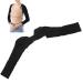 Back Shoulder Protector Arm Sleeve Posture Corrector Arm and Shoulder Corset Arm Slimming Shaper(Black M) - Buy Online on GoSupps.com