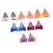 KOMBIUDA 6 Pairs hair clips hair bows clips hair bow clips for party cat ears hairpin cat cosplay hair barrette small hairpins duckbill clip issue card headgear child cute decorate fabric