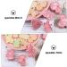Zerodeko 1 Biscuit Mold Fudge Animal Crackers Pasties Cake Mold Baking Cookie Mold Three-Dimensional Stamp 3D 7.6x5cm Pink - Buy Online on GoSupps.com