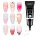 SUPWEE 3D Nail Art Gel 15g Transparent 3D Sculpture Multifunction DIY Painting 5D Nail Polish 3D Embossed Candy Nail Art Manicure Decoration