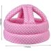 Baby Head Protector Safety Helmet - Pink DOT (1pc) | For Crawling and Walking Infants 6-36 Months - Buy Online on GoSupps.com