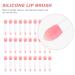 FOMIYES 30pcs Lip & Eyeshadow Brush Set - Versatile Lip Balm & Gloss Applicators with Cover - Perfect Makeup Tools in Pink - Buy Online on GoSupps.com