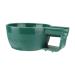 Perfk shaving soap bowl shaving soap cup hairdresser accessories durable soap cup bowl wet shave mug for men father birthday green