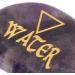 Earth Air Fire Water Stones Triangular Crystals Symbols Flake Reiki Oval Stamps (Purple) - Buy Online on GoSupps.com