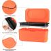 Buy Stylish Black & Orange Wet Wipes Box Holder - Compact Tissue Dispenser with Lid for Baby Care | International Shipping Available - Buy Online on GoSupps.com