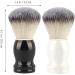 8 STK Manual Razor & Brush Set for Beard Care - Shave Accessories for Men | Brazil Fiber Hairbrush | 4 Pieces - Ideal for Salon & Home Use - Buy Online on GoSupps.com